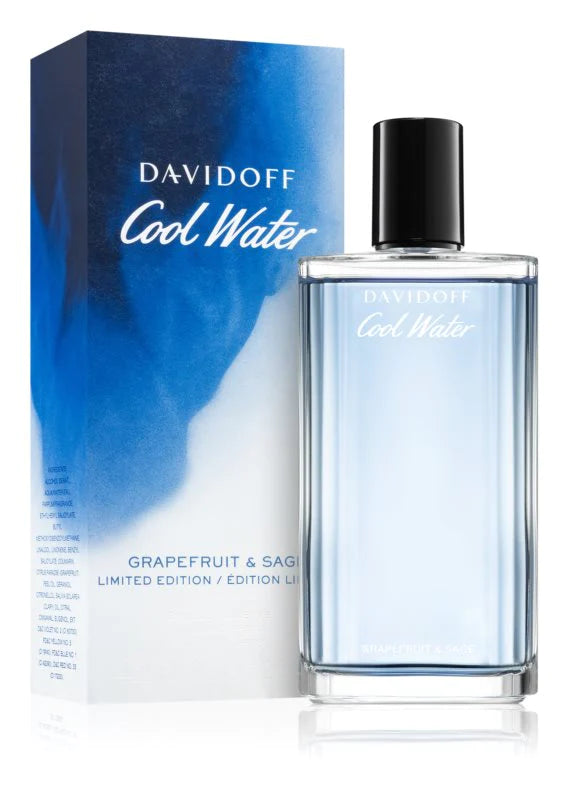 Cool Water Grapefruit & Sage Davidoff for Men - EDT - 125ml