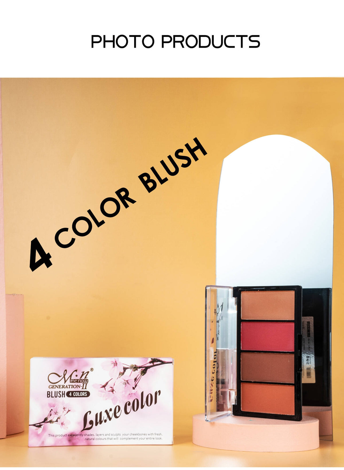 أحمر الخدود Me Now 4 ألوان - A