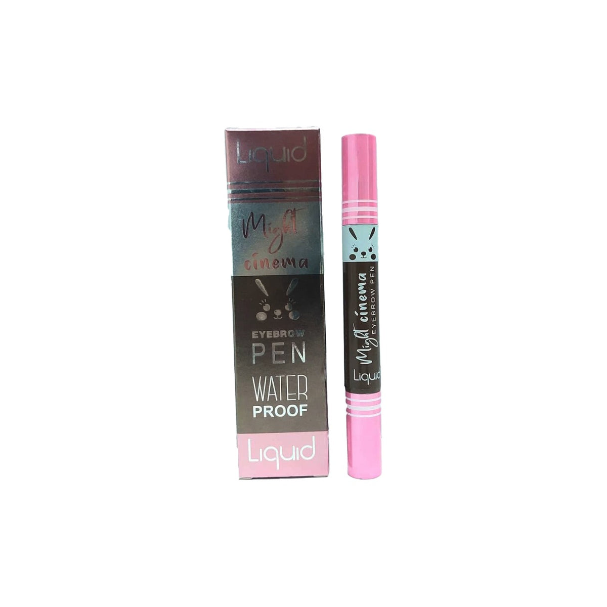 Might Cinema New Cinema Double Mate Eyebrow Pencil 3g - Black