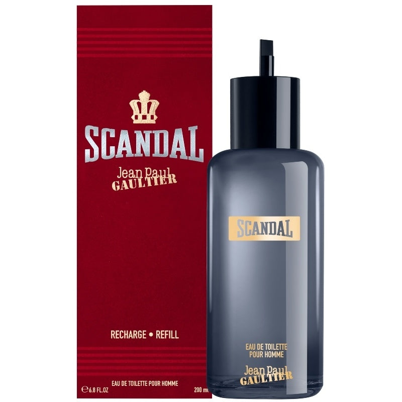 Scandal by Jean Paul Gaultier "Recharge Refill" For Men - EDT - 200ml
