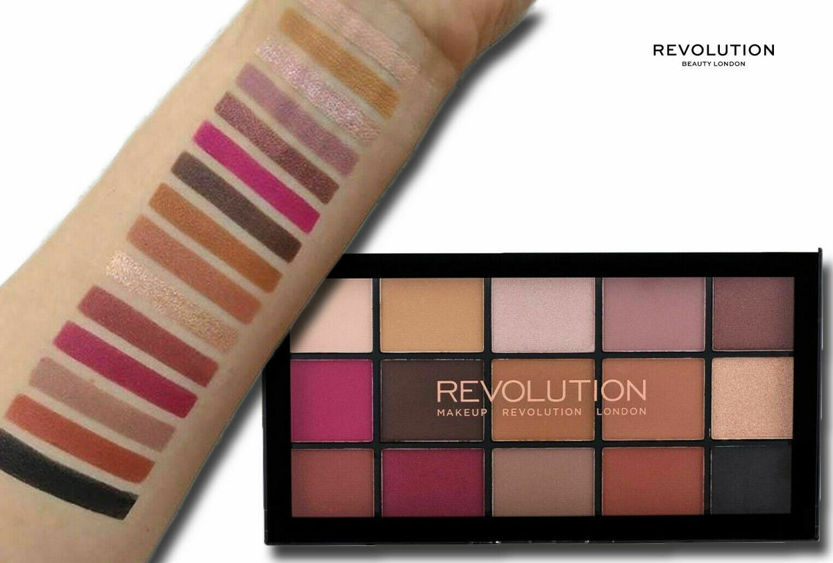 Makeup Revolution Reloaded Iconic Vitality Eyeshadow Palette - 15 Color