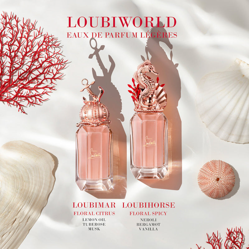 Christian Louboutin Launches New Fragrance, Loubiworld: Loubihorse Eau de Parfum Légère