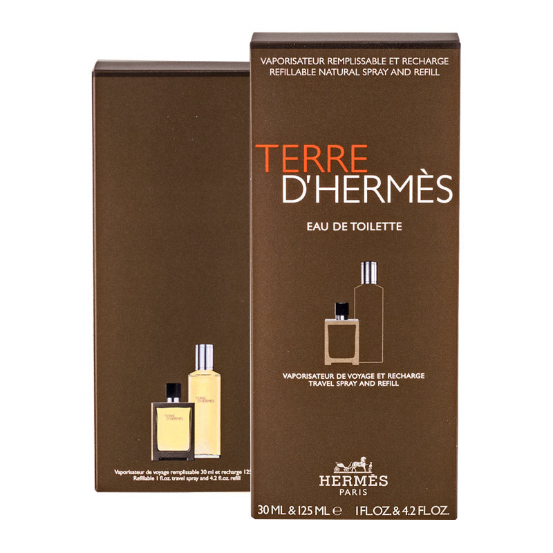 Terre D'Hermes for Men - 30ml & 125ml Refill (SET) - Eau De Toilette