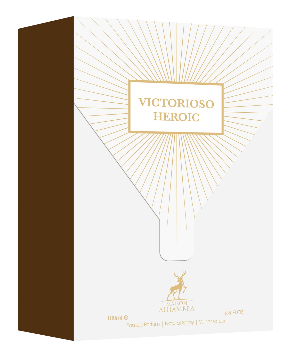 Victorioso Heroic by Maison Alhambra for Men - Eau de Parfum - 100ml