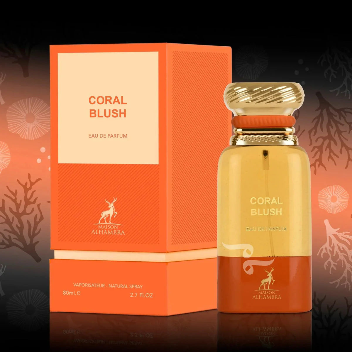 Maison Alhambra Coral Blush for Unisex - Eau De Parfum - 80ml