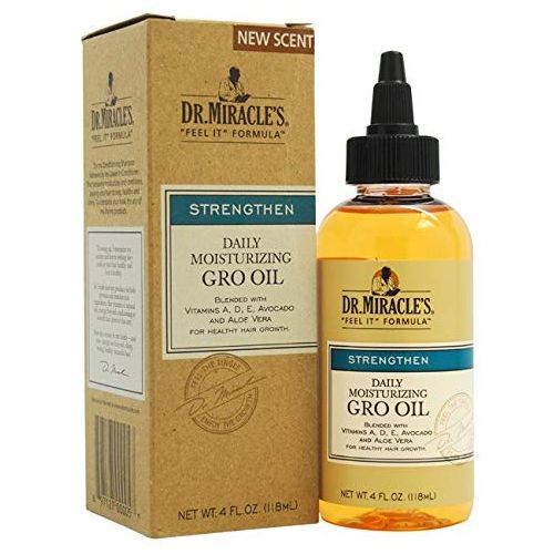 Dr. Miracle's Daily Moisturizing Gro Oil, 118ml