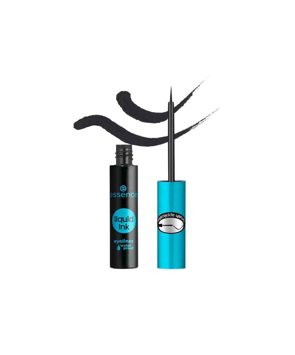 Essence Black Liquid Ink Waterproof Eyeliner, 3 Ml