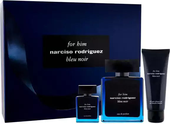 Narciso Bleu Noir Gift Set - EDP - 100ML & 10ML & Shower Gel 75ml