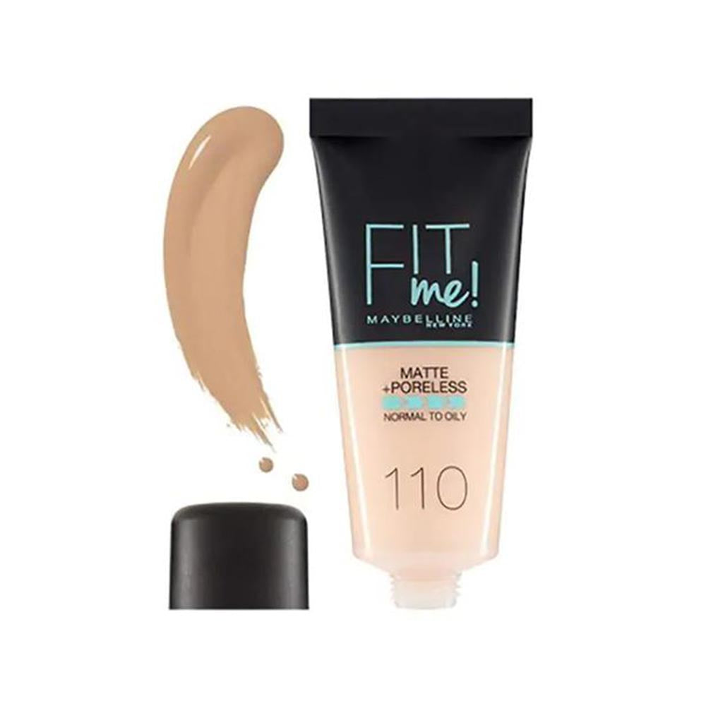 Maybelline New York Fit Me Matte & Poreless Foundation - Shade 110