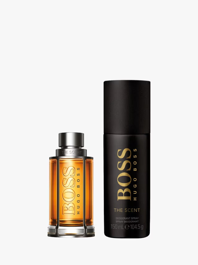 Boss The Scent Hugo Boss for Men Gift Set - Eau De Toilette - 2Pcs ( NEW )