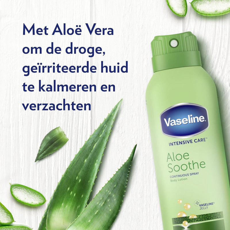 Vaseline Intensive Care Spray Moisturiser Aloe Soothe - 190ml