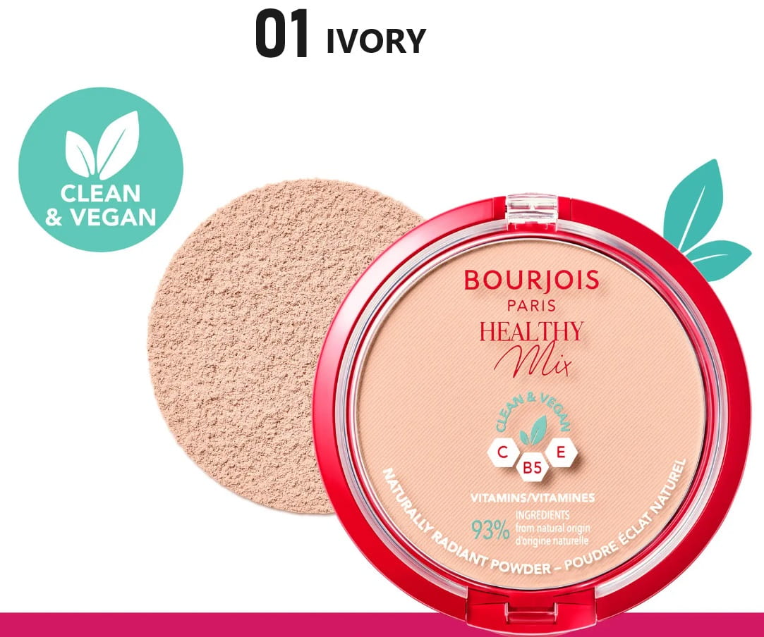 Bourjois Healthy Mix Powder - 01 Ivory Ivoire