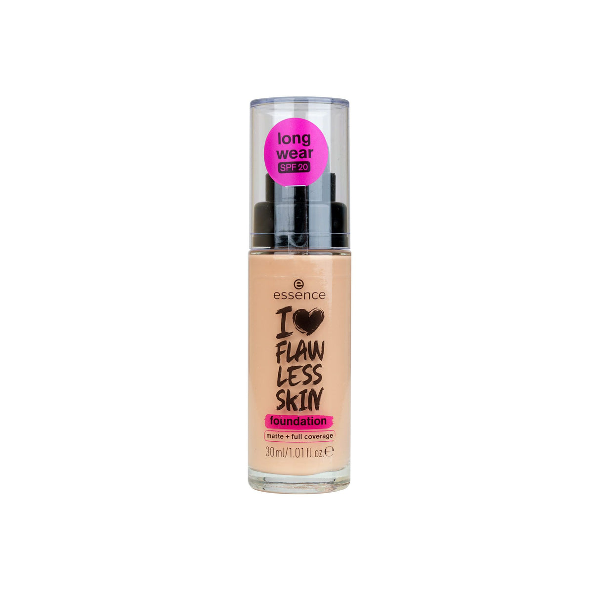 Essence I Love Flawless Skin Foundation Matte & Full Coverage - 70 Light Sand