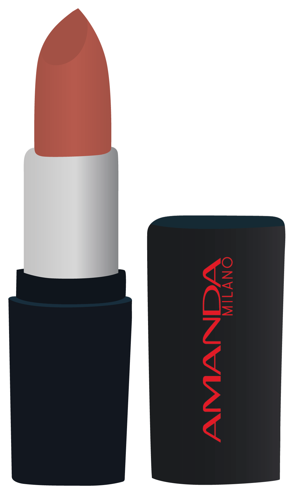 Amanda Milano Moist Matte Lipstick No. 04