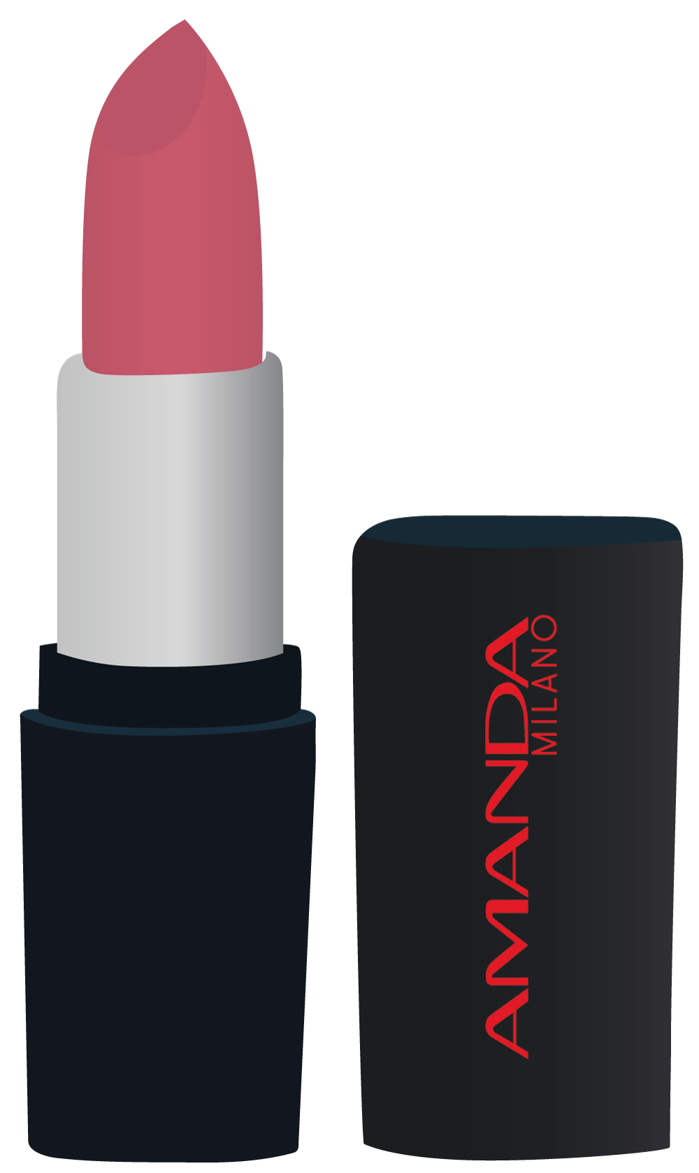 Amanda Milano Moist Matte Lipstick No. 23