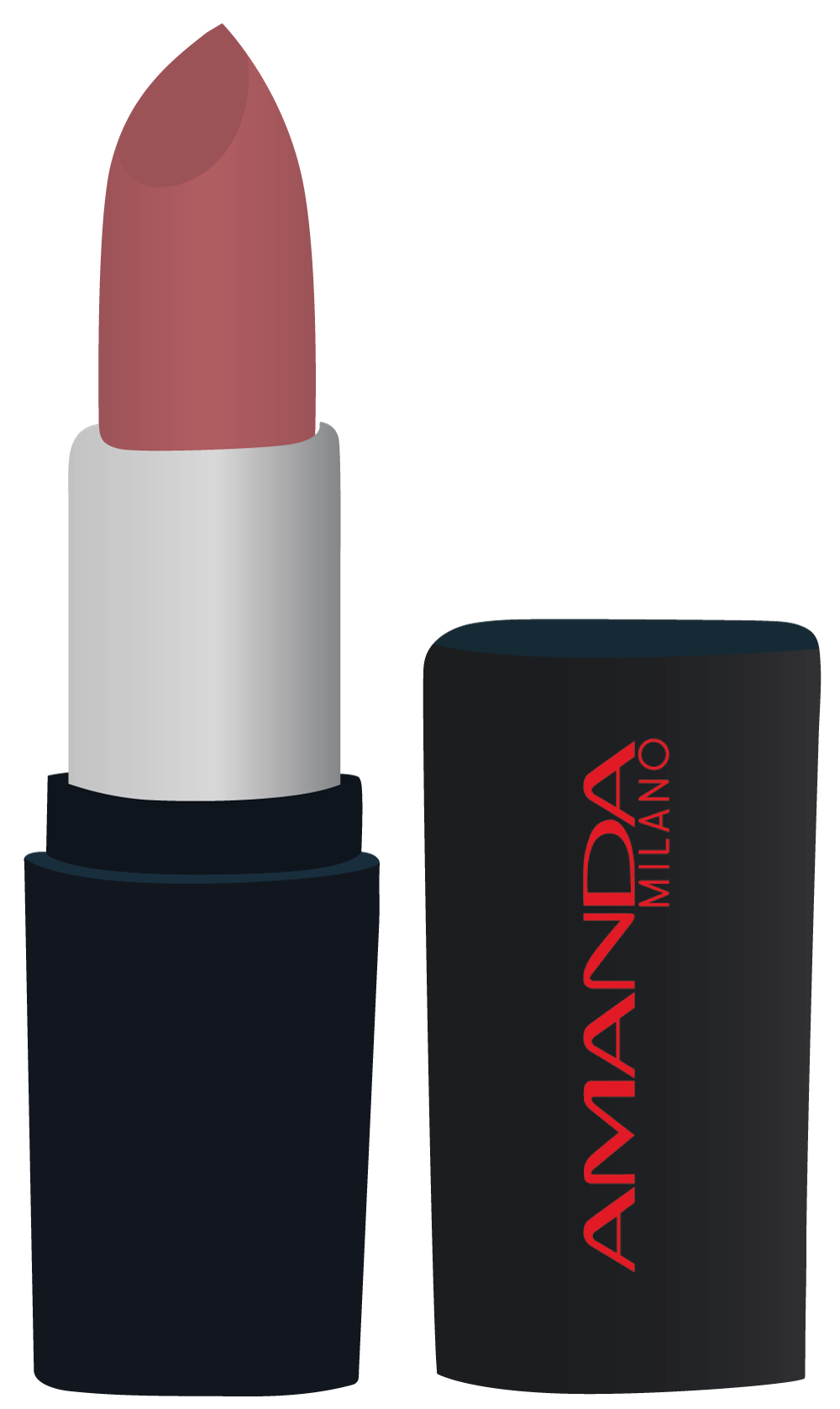 Amanda Milano Moist Matte Lipstick No. 24