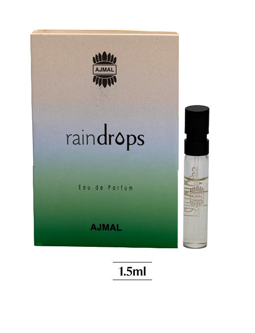 Ajmal Women's Raindrops - Eau De Parfum - 1.5ml (Sample) (1Pc)