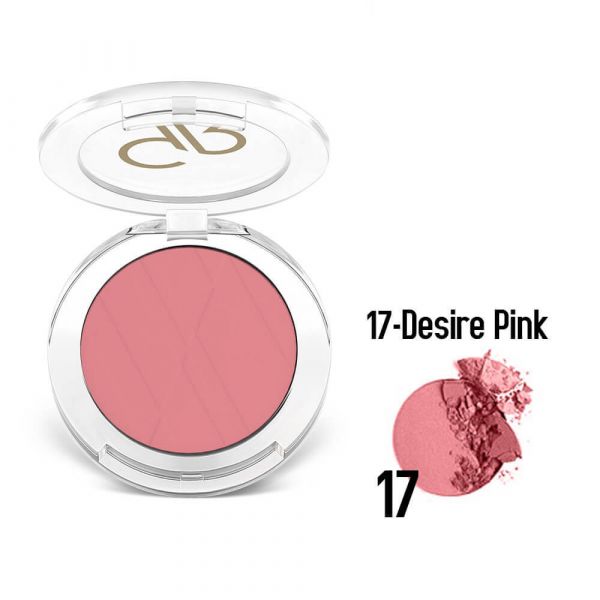 Golden Rose Blush Powder - 17 Desire Pink