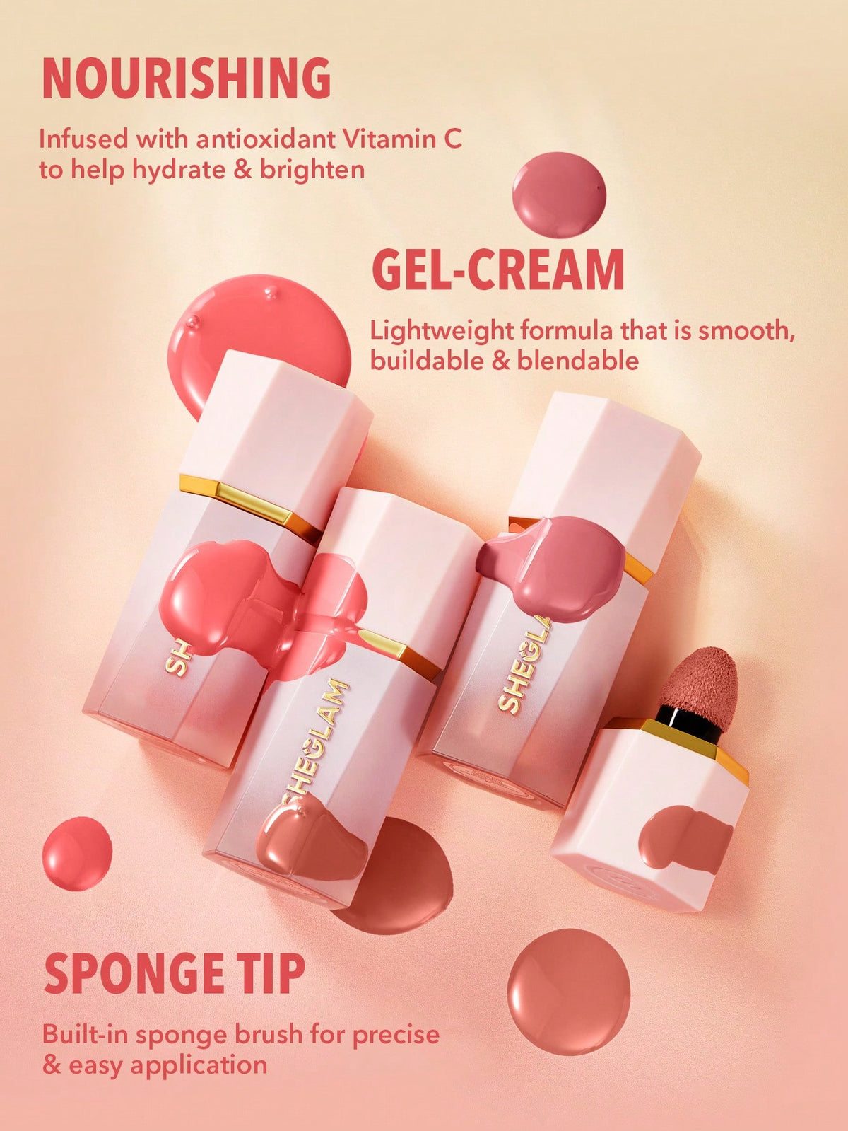 Sheglam Color Bloom Liquid Blush - Cutie Pie