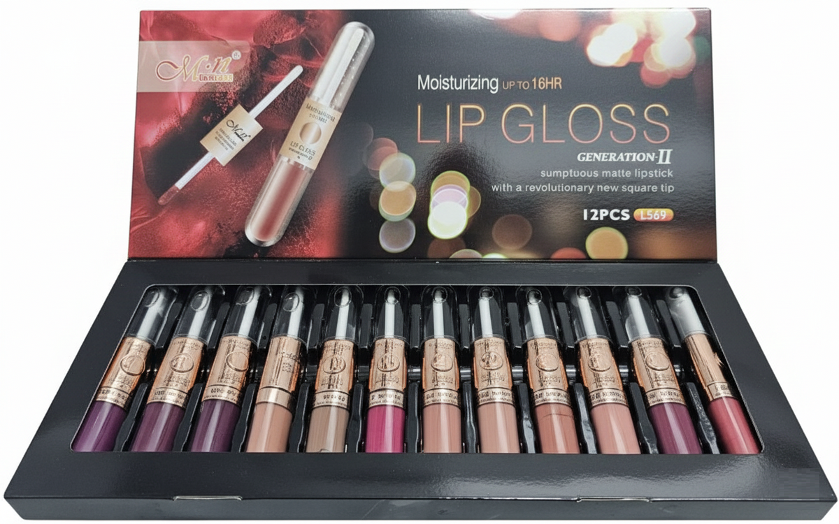 Me Now Lip Gloss Moisturizing with 16HR Shine -12 Pcs No : L569