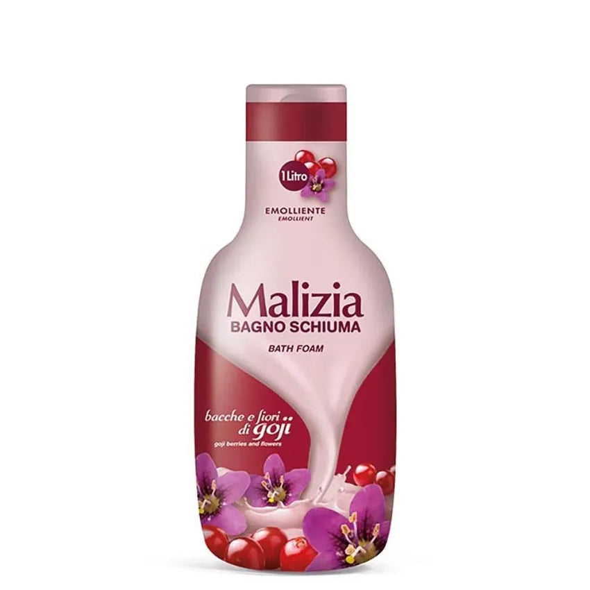 Malizia Bath-Foam - Goji Berries & Flowers - 1000ml