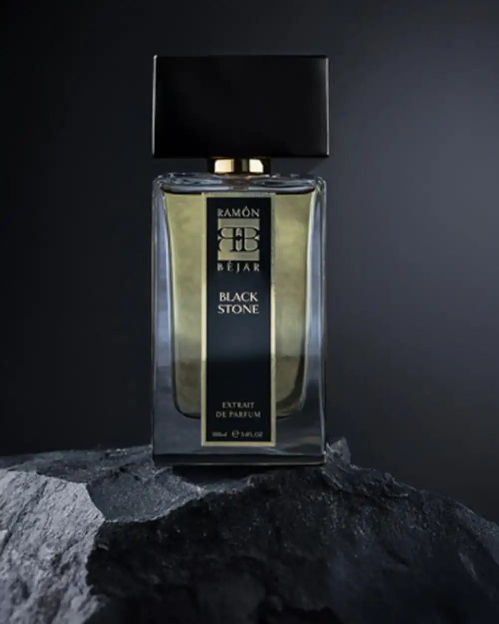 Black StoneRamón Béjar for Unisex - Extrait de Parfum - 100ml