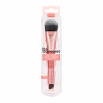 Real Techniques Cover & Conceal Dual Ended Makeup Brush Foundation Coverage, 2-in-1 Brush