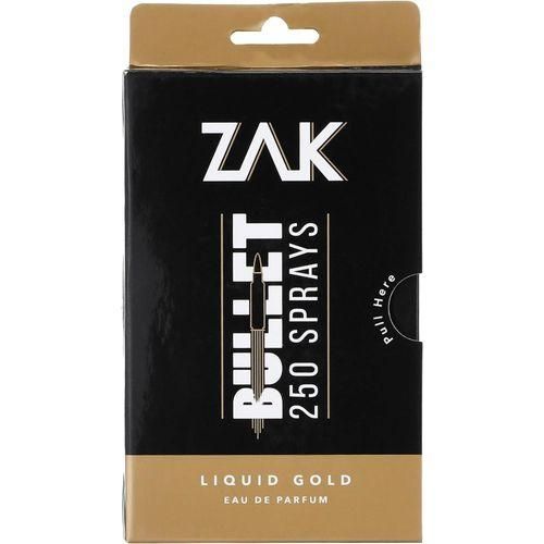 Zak Liquid Gold Bullet 250 sprays for Men - Eau De Parfum - 25ml
