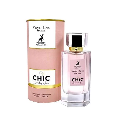 Maison Alhambra Chic Velvet Pink Secret for Women - Eau De Parfum - 100ml