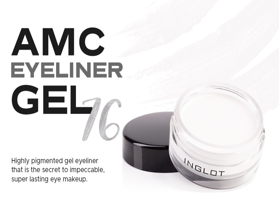 Inglot AMC Gel EyelinerWhite - 76