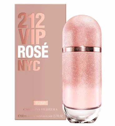 212 VIP Rosé Elixir Carolina Herrera for Women - Eau de Parfum Elixir - 80ml