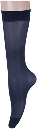 Silvy Pack Of 1 Pairs Of Silvy Knee High Stretch Socks - Navy