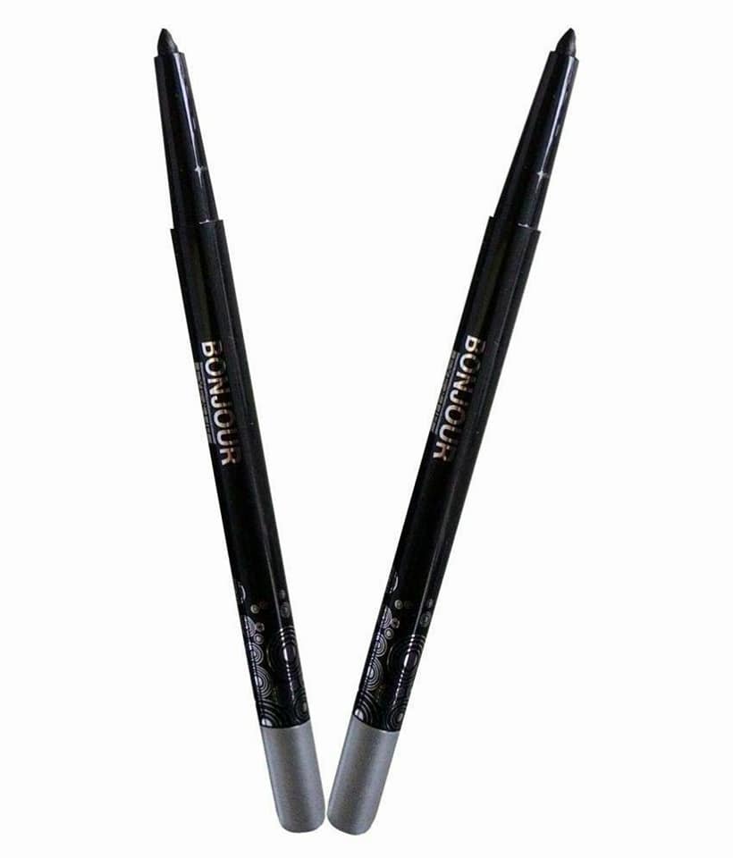 BONJOUR Eye & Lip Liner Pencil WaterProof, - Black