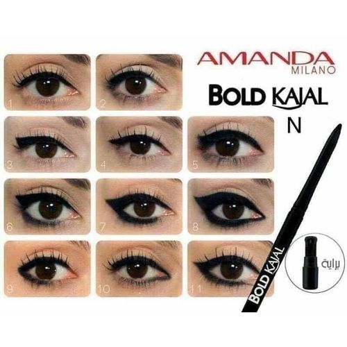 Amanda Milano Bold Kajal - Black