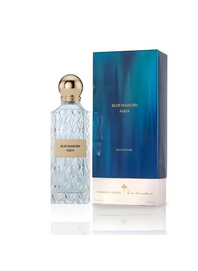 Blue Diamond Aqua by Ibraq for Unisex - Eau de Parfum - 200ml