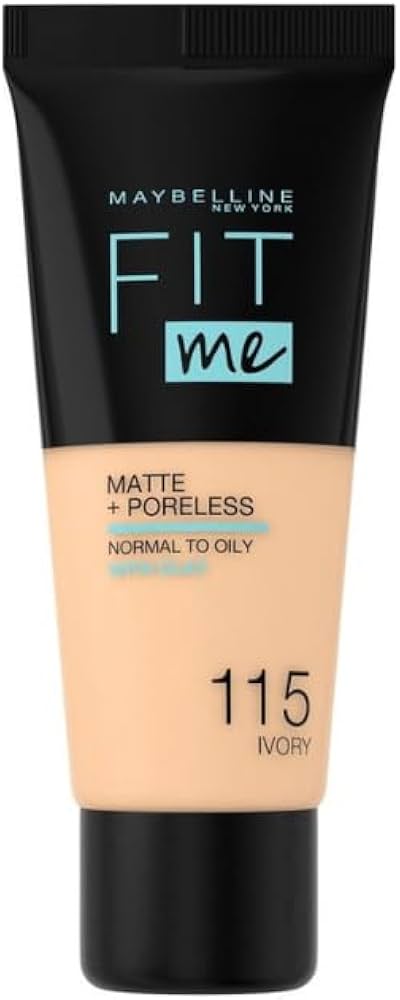 Maybelline New York Fit Me Matte & Poreless Foundation -Shade 115