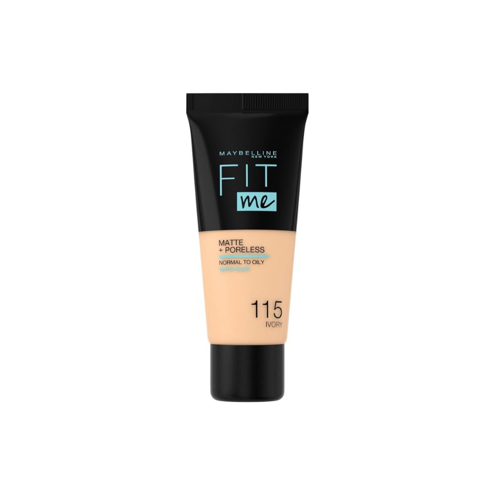 Maybelline New York Fit Me Matte & Poreless Foundation -Shade 115