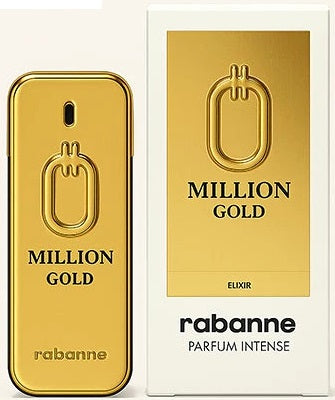 Million Gold Elixir by Paco Rabanne for Men - Parfum Intense - 5ml (Travel Size) Flacon