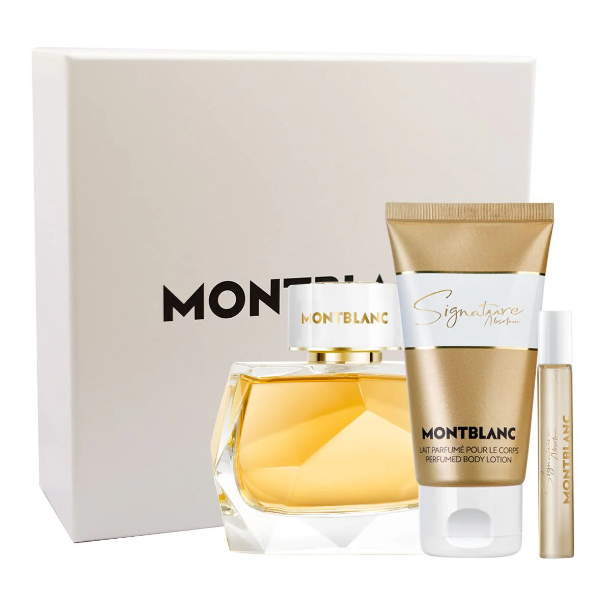 Mont Blanc Signature Absolue For Women Gift Set - Eau De Parfum - 3Pieces