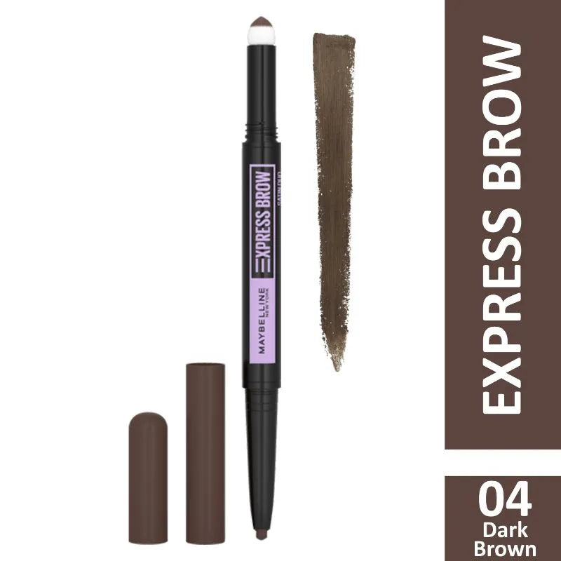 Maybelline New York Express Brow Duo Eyebrow Filling - DARK BROWN