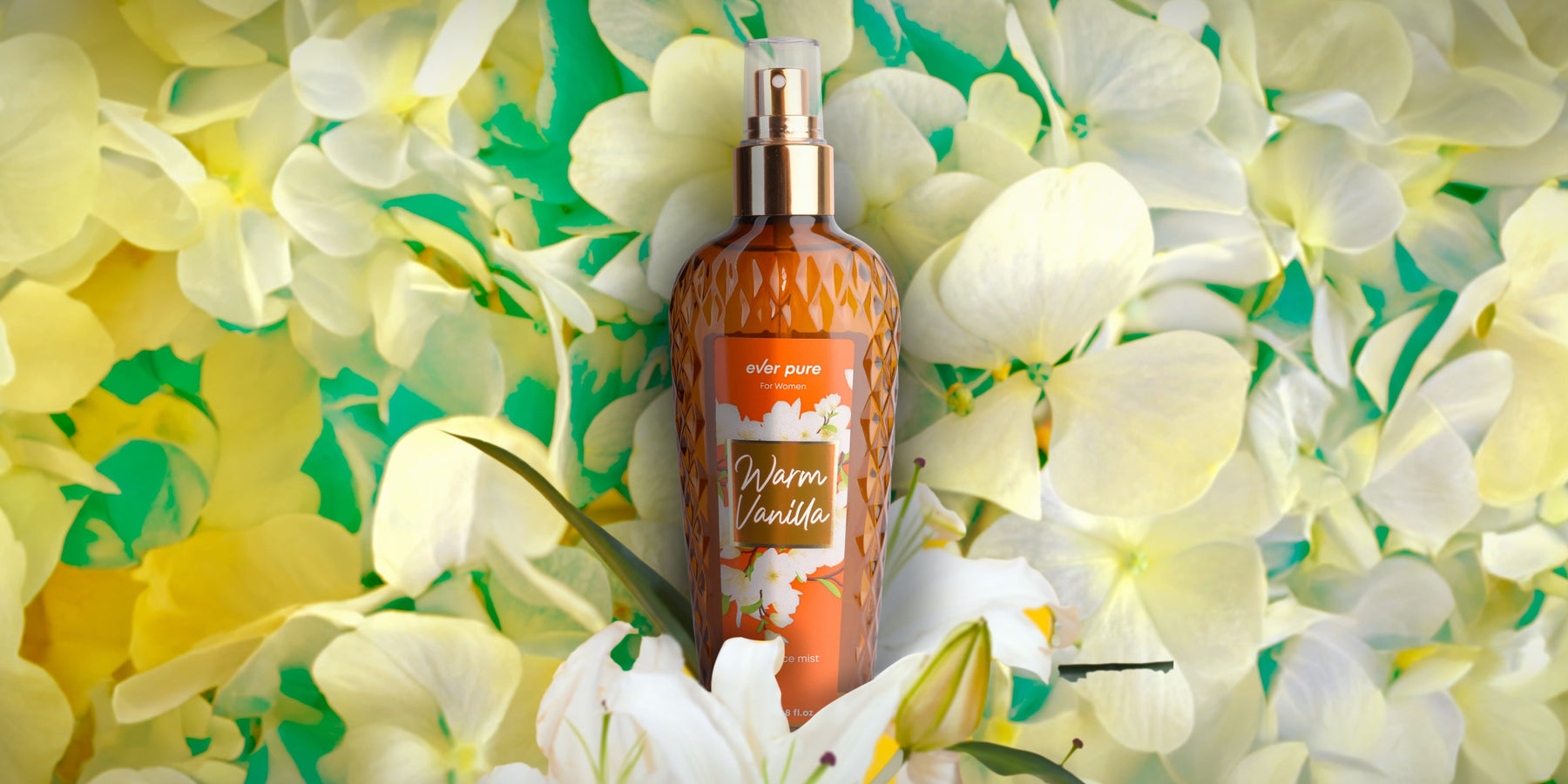 Ever Pure Fragrance Mist Warm Vanilla for Women - 236ml– Zacshop