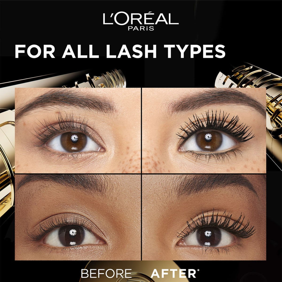 L'Oréal Paris Volume Million Lashes Panorama Mascara - Black