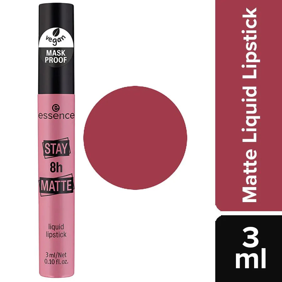 Essence Stay 8H Matte Liquid Lipstick, ( 06 To Be Fair )