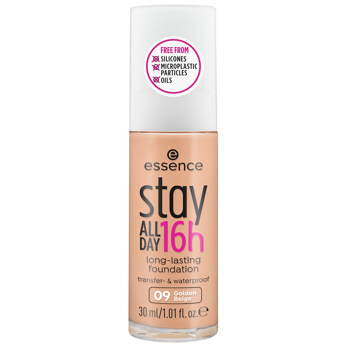 Essence - Stay All Day 16H Long lasting Foundation - 09 Golden Beige
