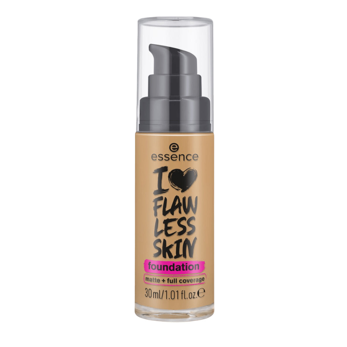 Essence I Love Flawless Skin Foundation Matte & Full Coverage - 90 Dark Sand