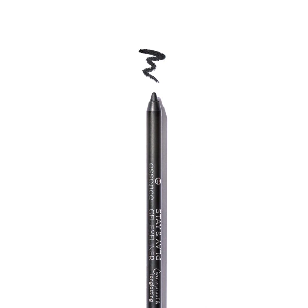 Essence Stay & Play Gel Eyeliner Longlasting Waterproof - 01 Black Raven