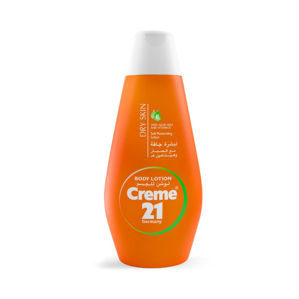 Creme21 Body Lotion for Dry Skin with Vitamin E & Aloe Vera -250ml