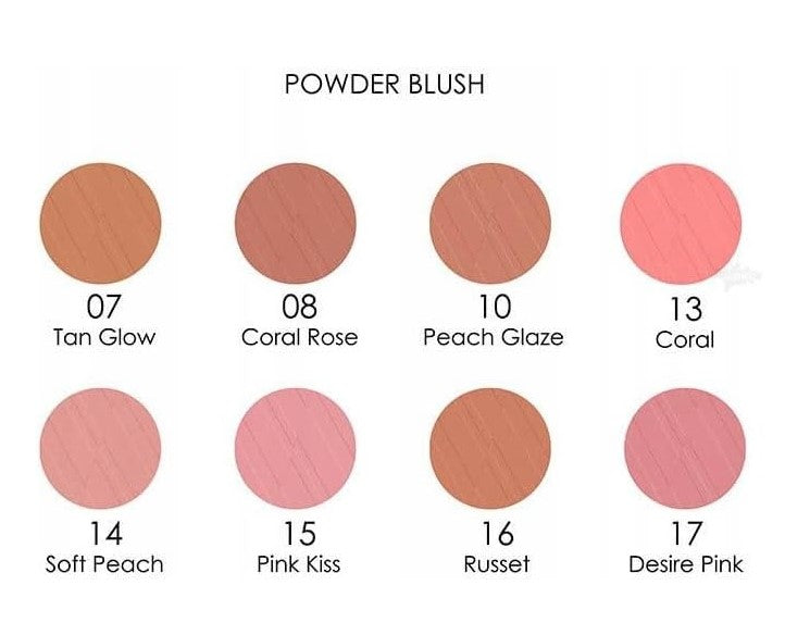 Golden Rose Powder Blush - 16 Russet