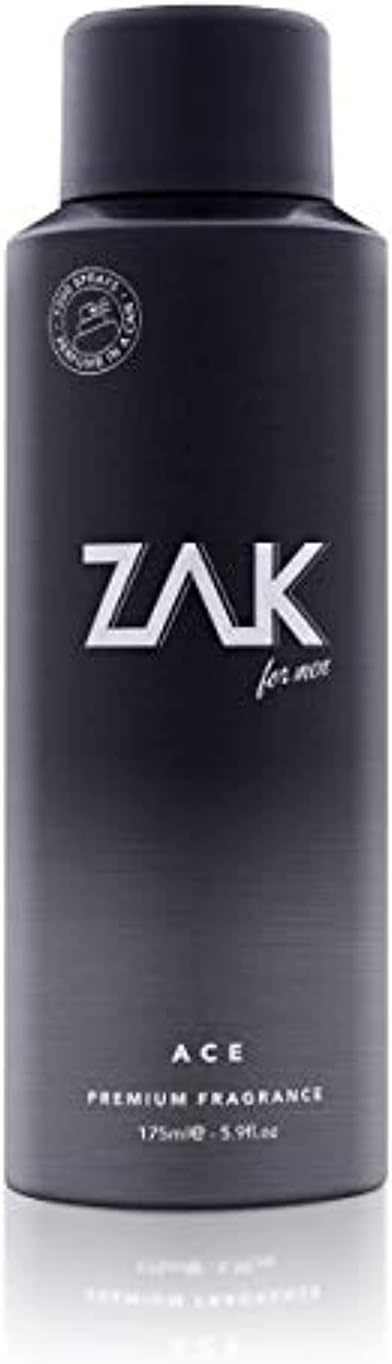 Zak Ace Perfume Spray for Men - Eau De Toilette- 175ml