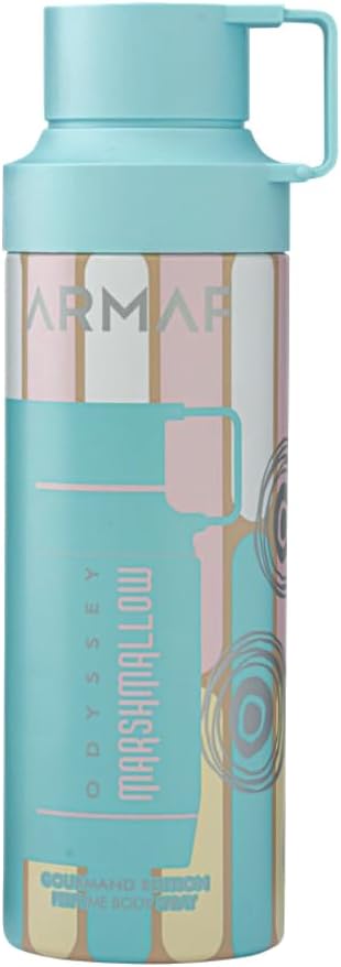 Odyssey Marshmallow Gourmand Edition by Armaf for Unisex Deodorant Perfume Body Spray - 200ml